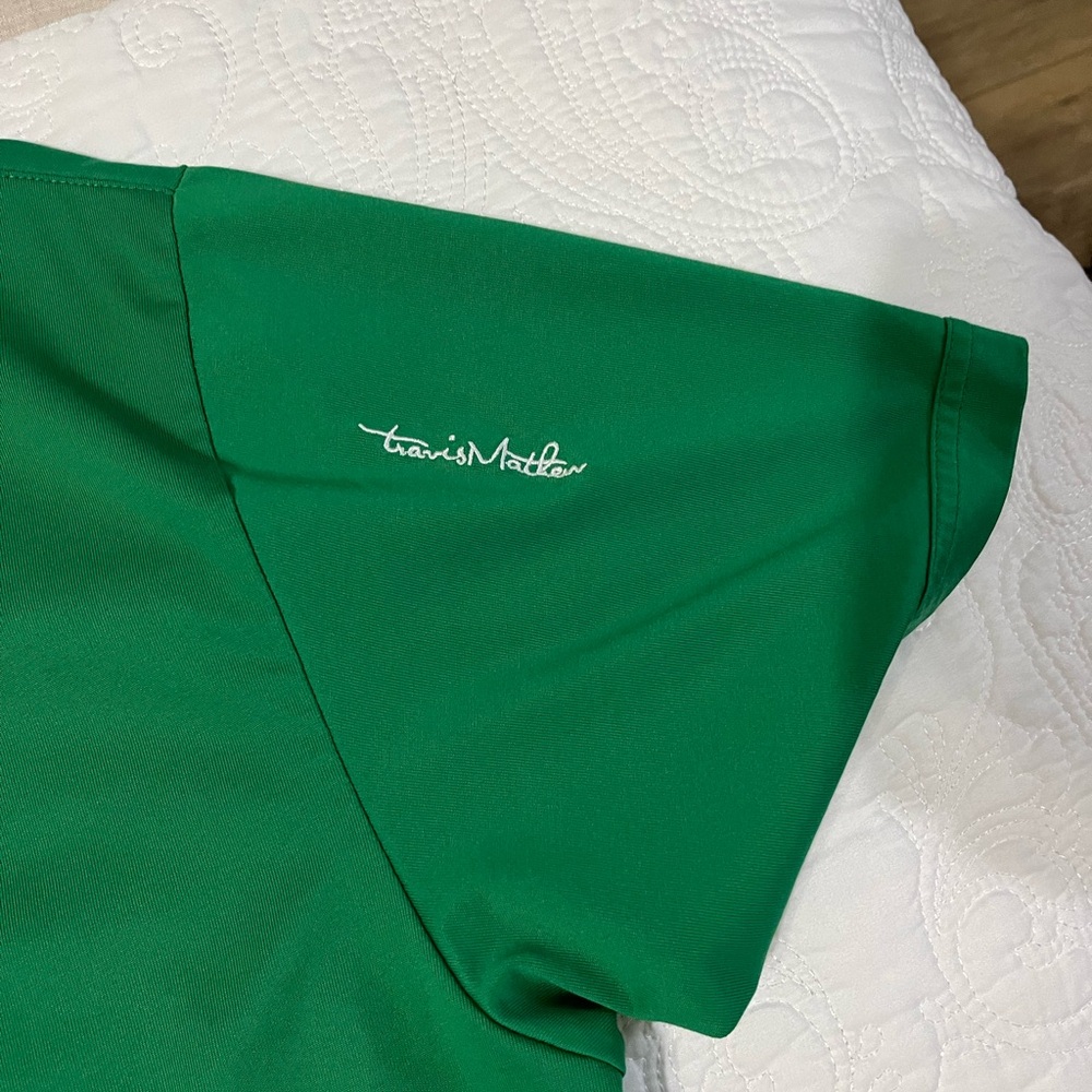 Travis Mathew Vibrant Green Polo Shirt - Picture 4 of 4